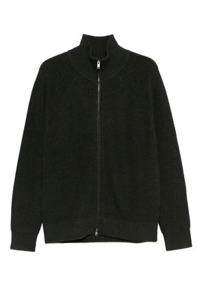 MARANT high-neck zip-up sweatshirt - Green