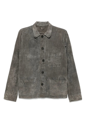 Salvatore Santoro suede jacket - Grey