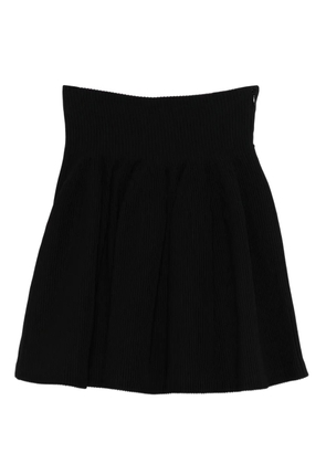 CFCL ribbed mini skirt - Black