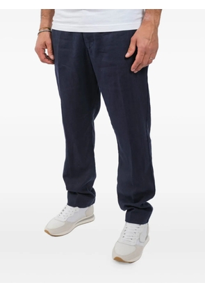 NN07 linen trousers - Blue