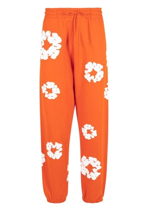 Denim Tears The Cotton Wreath track pants - Orange