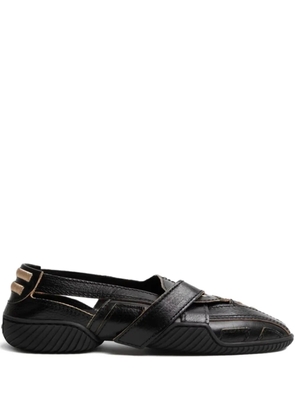 Miista Loda leather ballet flats - Black