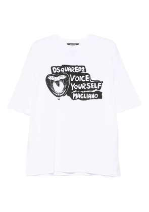 DSQUARED2 x Magliano graphic t-shirt - White