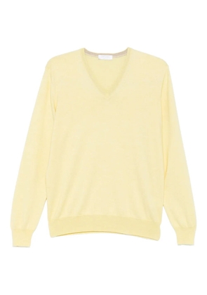 Gran Sasso V-neck top - Yellow