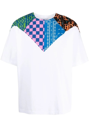 COUNTY OF MILAN Mix&Match printed T-shirt - White
