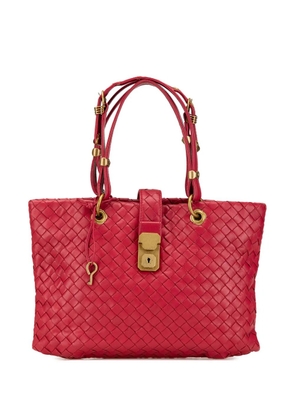 Bottega Veneta Pre-Owned 2007 Small Nappa Intrecciato Capri handbag - Red