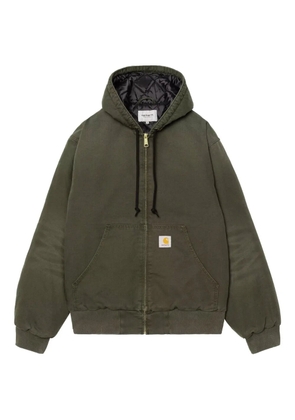 Carhartt WIP hooded zip-up jacket - Green