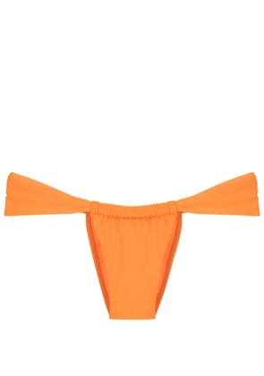Amir Slama gathered low-rise bikini bottoms - Orange