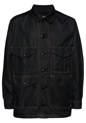Junya Watanabe MAN elbow-patches denim jacket - Blue