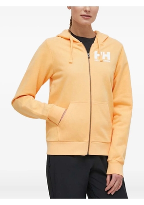 Helly Hansen logo-print zip-fastening sweatshirt - Orange