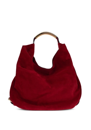 Moschino Handle Me ring handle shoulder bag - Red