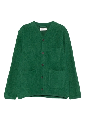 Universal Works V-neck cardigan - Green