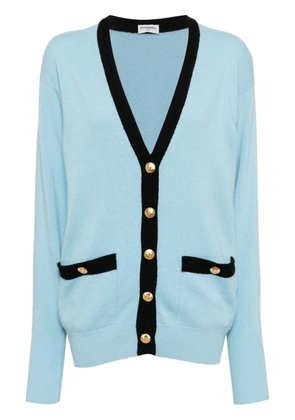 CHANEL Pre-Owned 1990-2000s V-neck cardigan - Blue