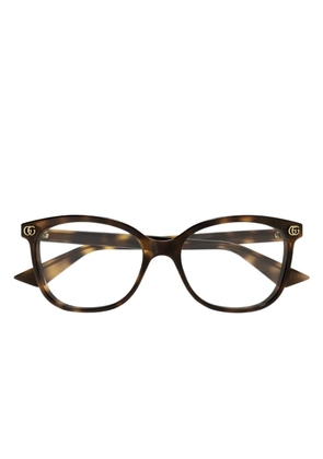 Gucci Eyewear square-frame glasses - Brown