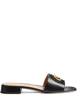 Valentino Garavani 20mm VLogo Signature slides - Black