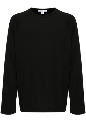 James Perse Clear long-sleeve T-shirt - Black