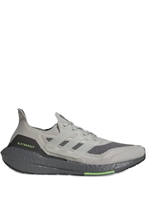 adidas UltraBoost 21 'Grey Volt' sneakers