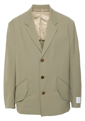 Études Studio Icarus Suiting virgin wool blazer - Green