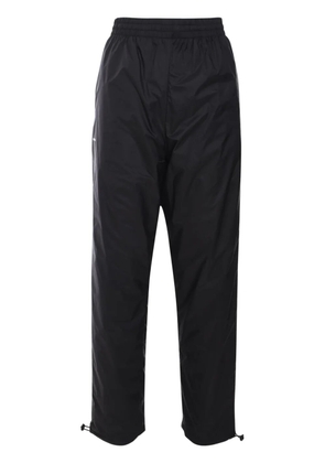 Pangaia logo-print track pants - Black