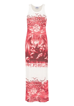Jean Paul Gaultier The Red Diablo maxi dress - White
