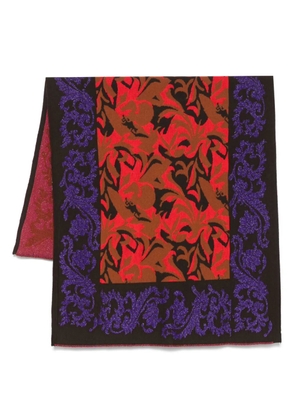 Versace Pre-Owned 2000s jacquard scarf - Brown