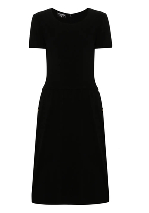 CHANEL Pre-Owned 1990s wool midi dress - Black