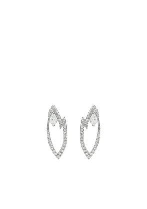 Stephen Webster 18kt white gold Lady Stardust diamond earrings - Silver