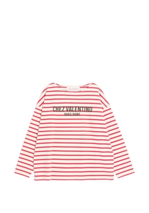Valentino Garavani Chez Valentino-print T-shirt - Red