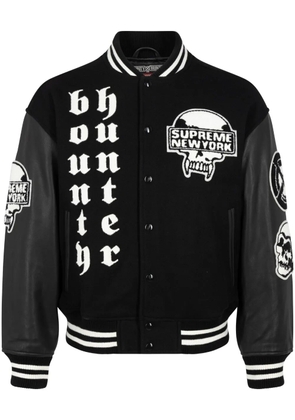 Supreme Bounty Hunter 'Black' varsity jacket