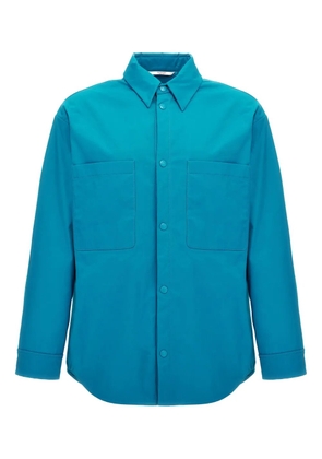 Valentino Garavani logo-plaque shirt jacket - 575