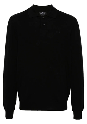 A.P.C. Jacob polo shirt - Black