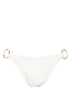 Cult Gaia Zoey ring-detail bikini bottoms - White