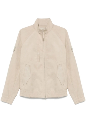 Stone Island Alcantara Ghost bomber jacket - Neutrals