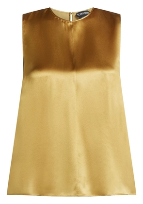 TOM FORD satin blouse - Gold