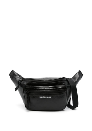 Balenciaga Explorer leather belt bag - Black