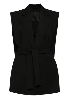 JNBY oversized sleeveless blazer - Black