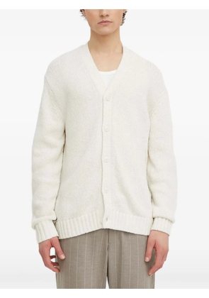 SAMSOE SAMSOE Saenzo button V-neck cardigan - Neutrals