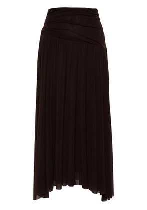 Philosophy Di Lorenzo Serafini draped-detail skirt - Brown