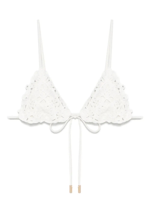 Cult Gaia Irina bikini top - White