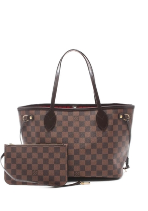 Louis Vuitton Pre-Owned 2018 Neverfull PM totea bag - Brown