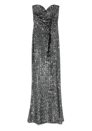 CHIARA BONI La Petite Robe sequinned maxi dress - Black