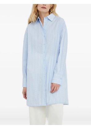 TWINSET striped buttoned shirt - Blue