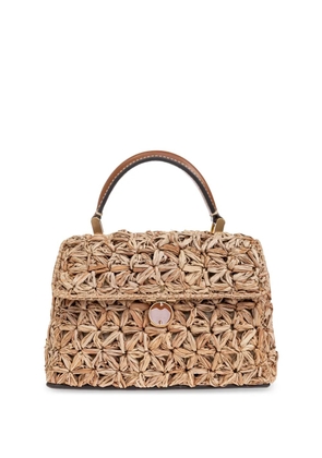 Cult Gaia raffia tote bag - Neutrals