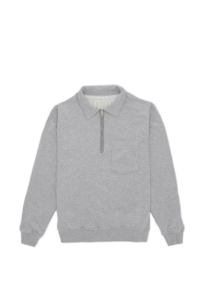 Fortela Yale patch-pocket polo shirt - Grey