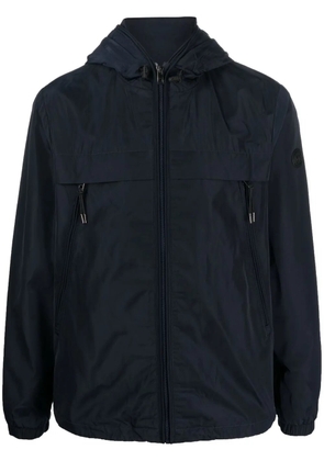 Michael Kors zip-up hooded windbreaker - Blue