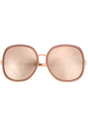 Linda Farrow square sunglasses - Pink
