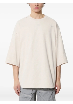 A.A. Spectrum logo-print T-shirt - Neutrals