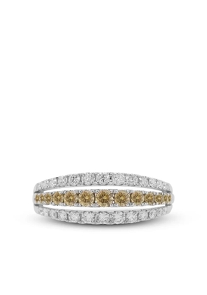 HYT Jewelry 18kt white gold diamond ring - Silver