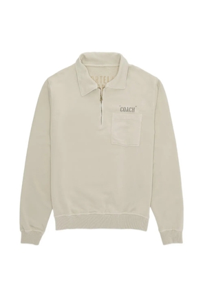 Fortela Yalepcoach zip pocket sweatshirt - Neutrals