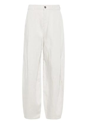 Emporio Armani wide-leg trousers - Neutrals